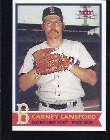 2001 Fleer Red Sox 100th #66 Carney Lansford