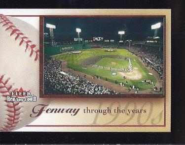 2001 Fleer Red Sox 100th #100 Fenway Park