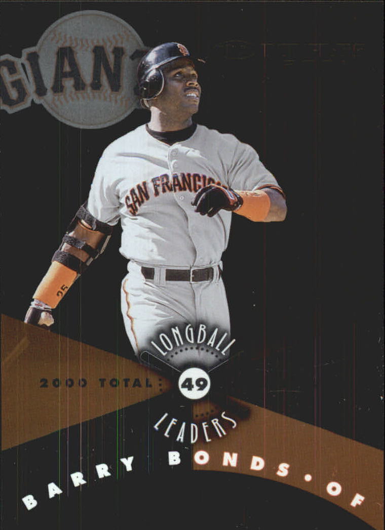 2001 Donruss Longball Leaders #LL3 Barry Bonds