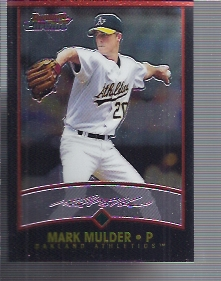 2001 Bowman Chrome #8 Mark Mulder