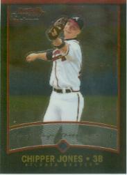 2001 Bowman Chrome #37 Chipper Jones