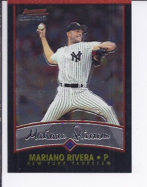 2001 Bowman Chrome #104 Mariano Rivera