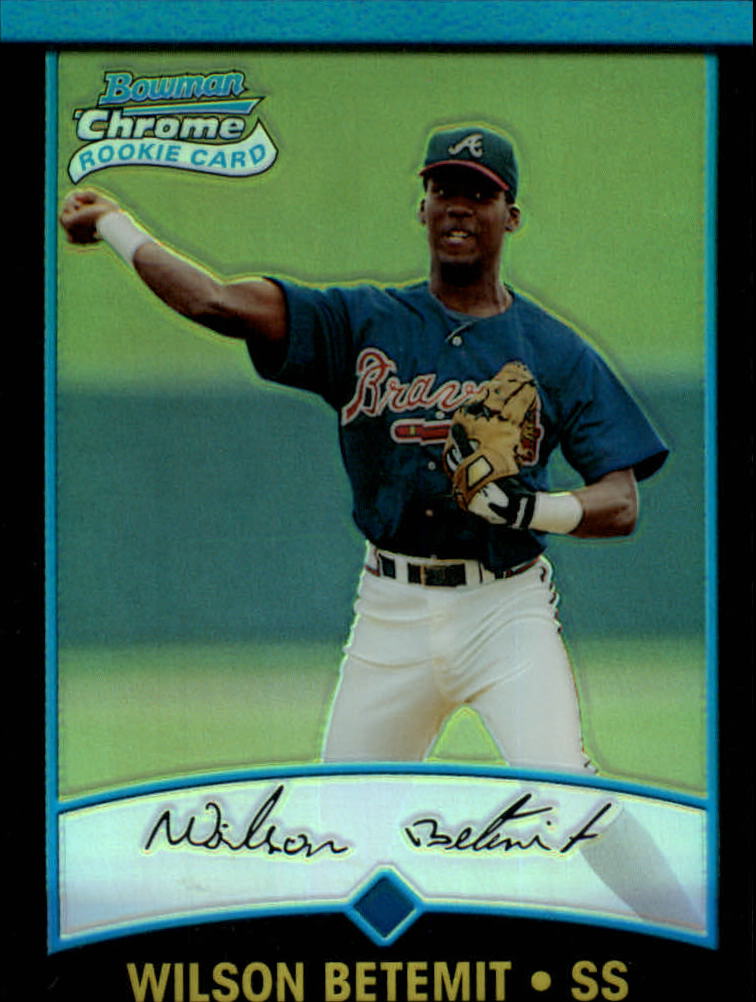 2001 Bowman Chrome #143 Wilson Betemit RC