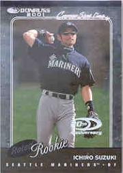 2001 Donruss Stat Line Career #195 Ichiro Suzuki RR/106