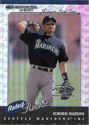 2001 Donruss Stat Line Season #195 Ichiro Suzuki RR/153