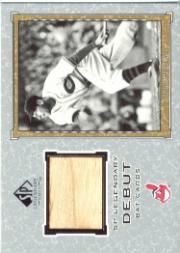 2001 SP Legendary Cuts Debut Game Bat #DLB Lou Boudreau
