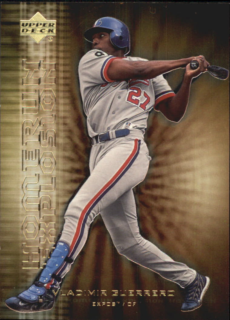 2001 Upper Deck Home Run Explosion #HR10 Vladimir Guerrero