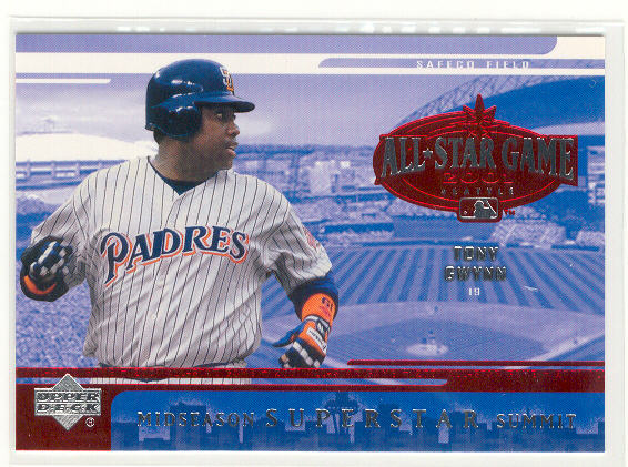 2001 Upper Deck Midseason Superstar Summit #MS4 Tony Gwynn