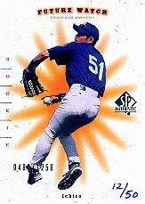 2001 Upper Deck Rookie Update Ichiro Rookie BuyBacks #1 Ichiro Suzuki SP Authentic/16*