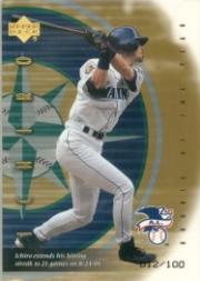 2001 Upper Deck Rookie Update Ichiro Tribute Gold #14 Ichiro Suzuki