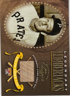 2001 Donruss Classics Legendary Lumberjacks #LL17 Ralph Kiner