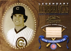 2001 Donruss Classics Legendary Lumberjacks #LL27 Ryne Sandberg