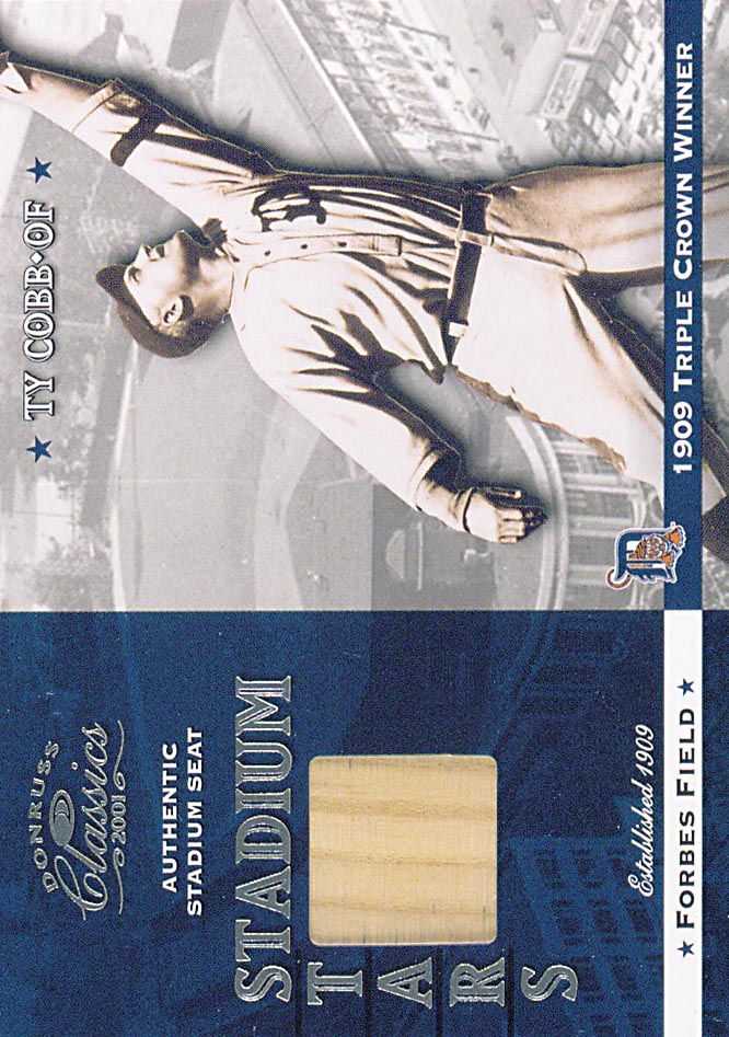 2001 Donruss Classics Stadium Stars #SS5 Ty Cobb