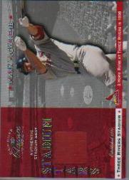 2001 Donruss Classics Stadium Stars #SS14 Mark McGwire