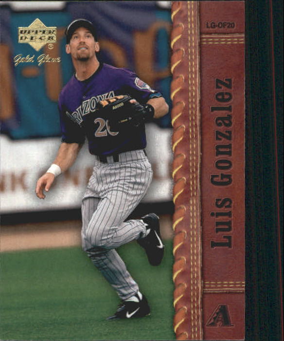 2001 Upper Deck Gold Glove #62 Luis Gonzalez