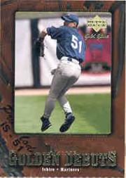 2001 Upper Deck Gold Glove #135 Ichiro Suzuki GD RC