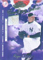 2001 Absolute Memorabilia Home Opener Souvenirs #OD31 Roger Clemens