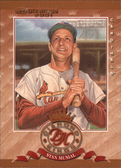 2001 Donruss All-Time Diamond Kings #ATDK10 Stan Musial