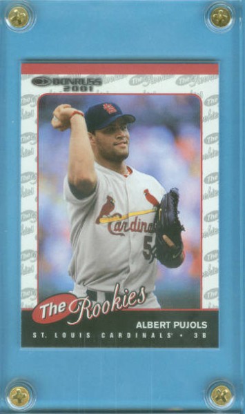 2001 Donruss Rookies #R97 Albert Pujols UPD