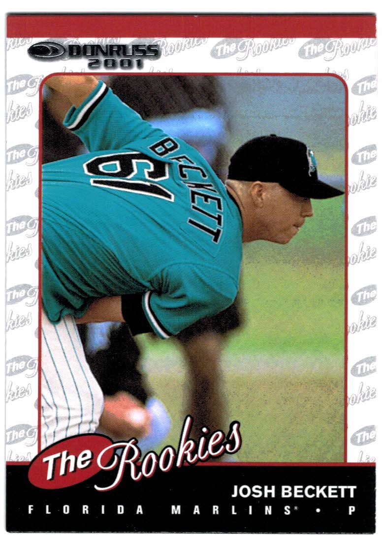 2001 Donruss Rookies #R98 Josh Beckett UPD