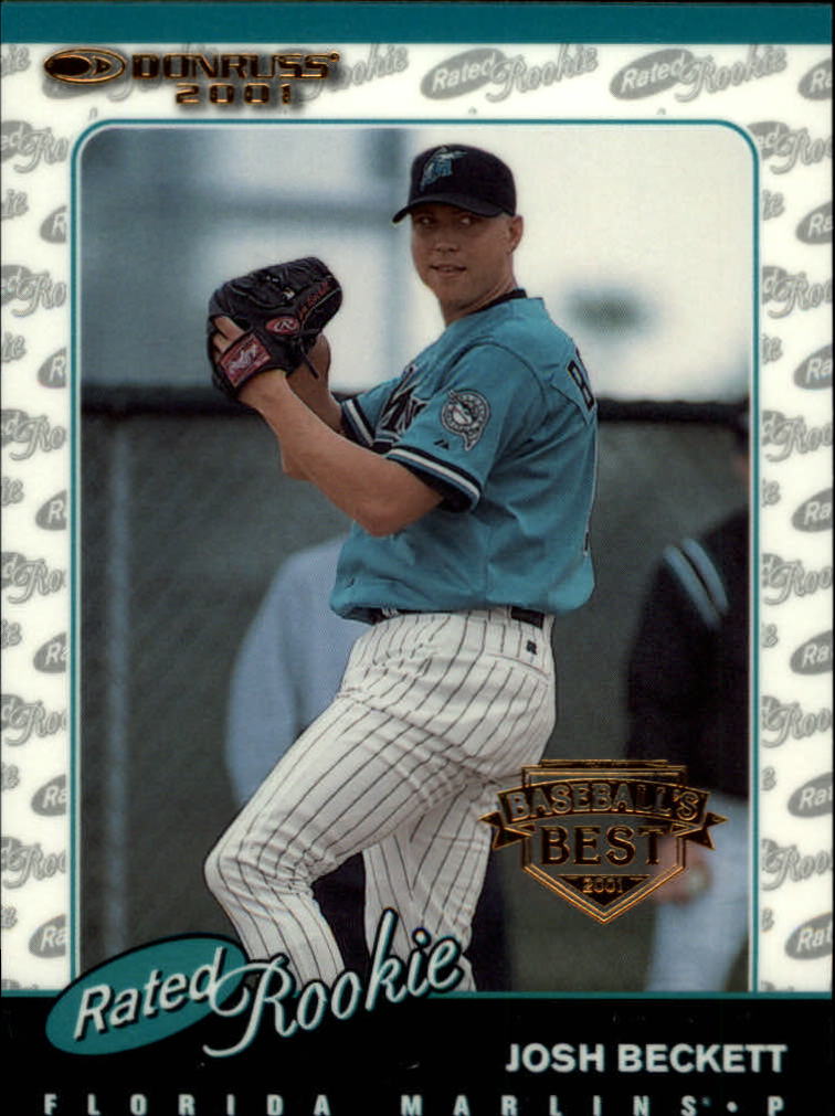 2001 Donruss Baseball's Best Bronze #154 Josh Beckett RR