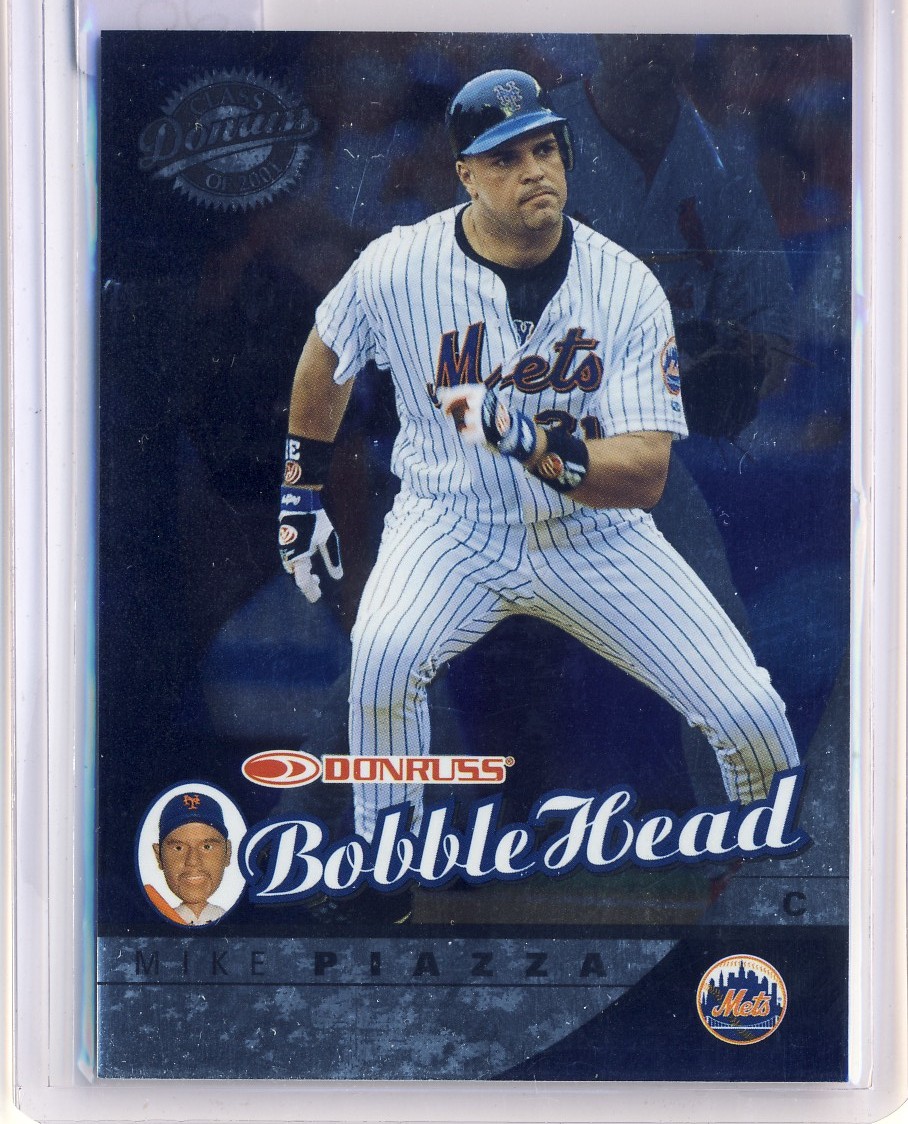 2001 Donruss Class of 2001 BobbleHead #8 Mike Piazza