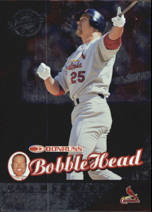 2001 Donruss Class of 2001 BobbleHead Cards #4 Mark McGwire