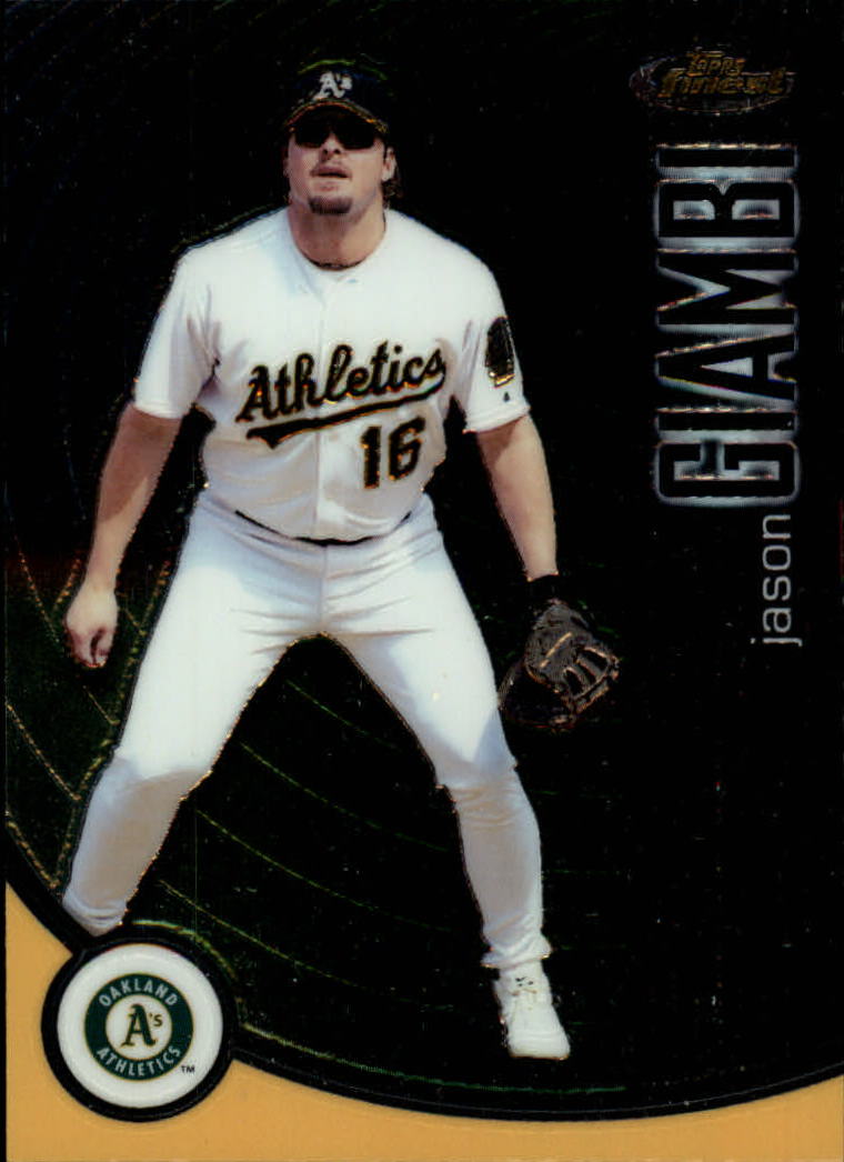 2001 Finest #3 Jason Giambi