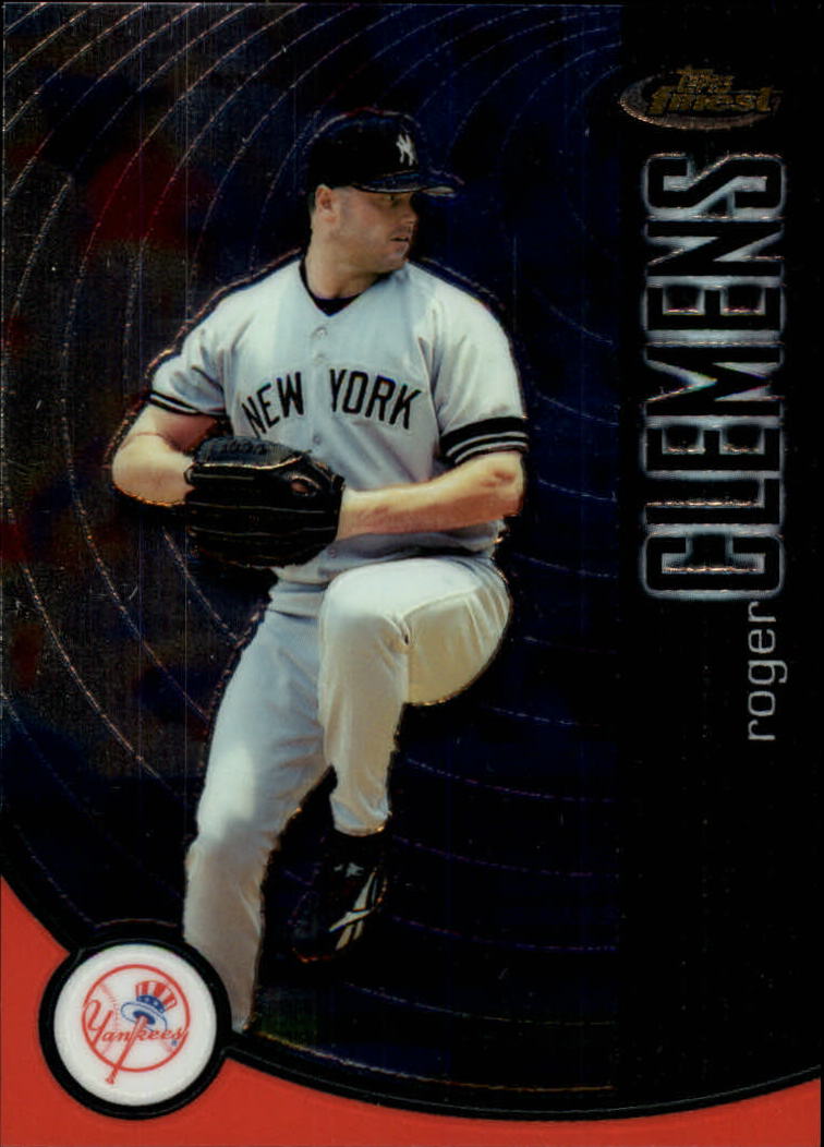 2001 Finest #97 Roger Clemens