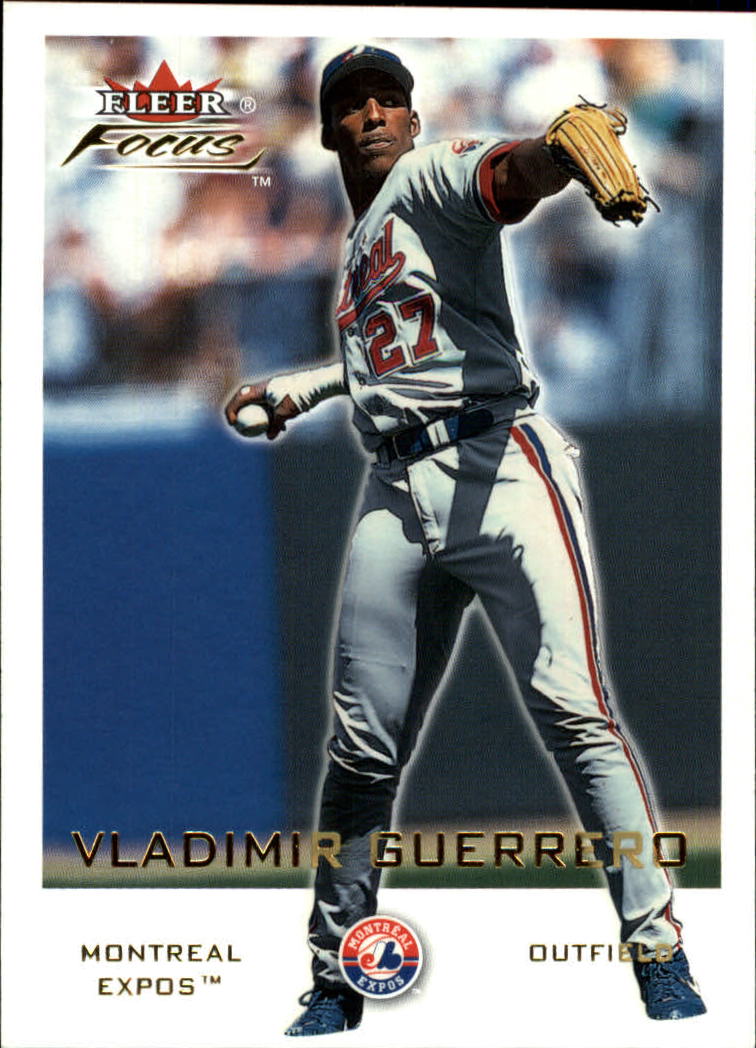 2001 Fleer Focus #20 Vladimir Guerrero