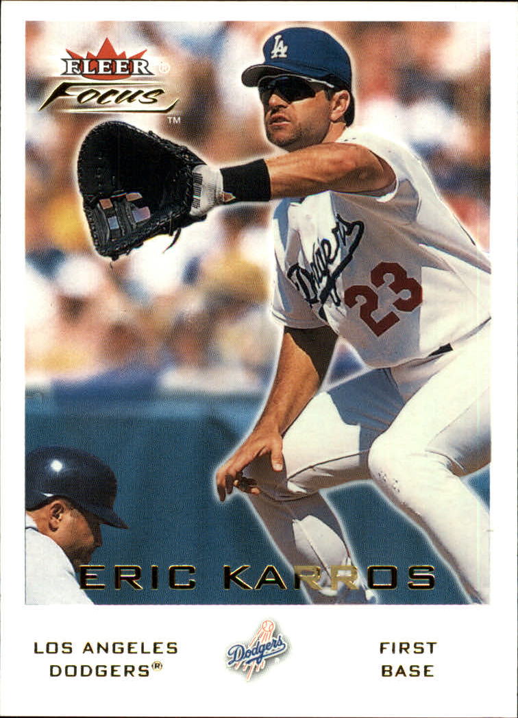 2001 Fleer Focus #30 Eric Karros