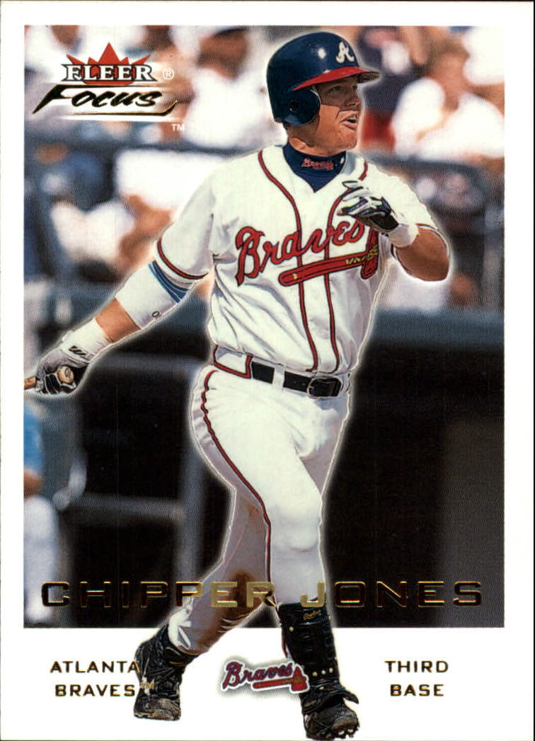 2001 Fleer Focus #130 Chipper Jones