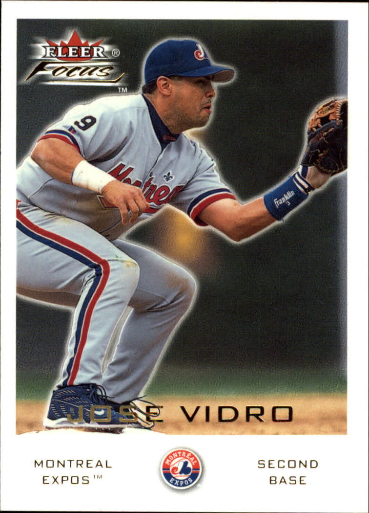 2001 Fleer Focus #142 Jose Vidro