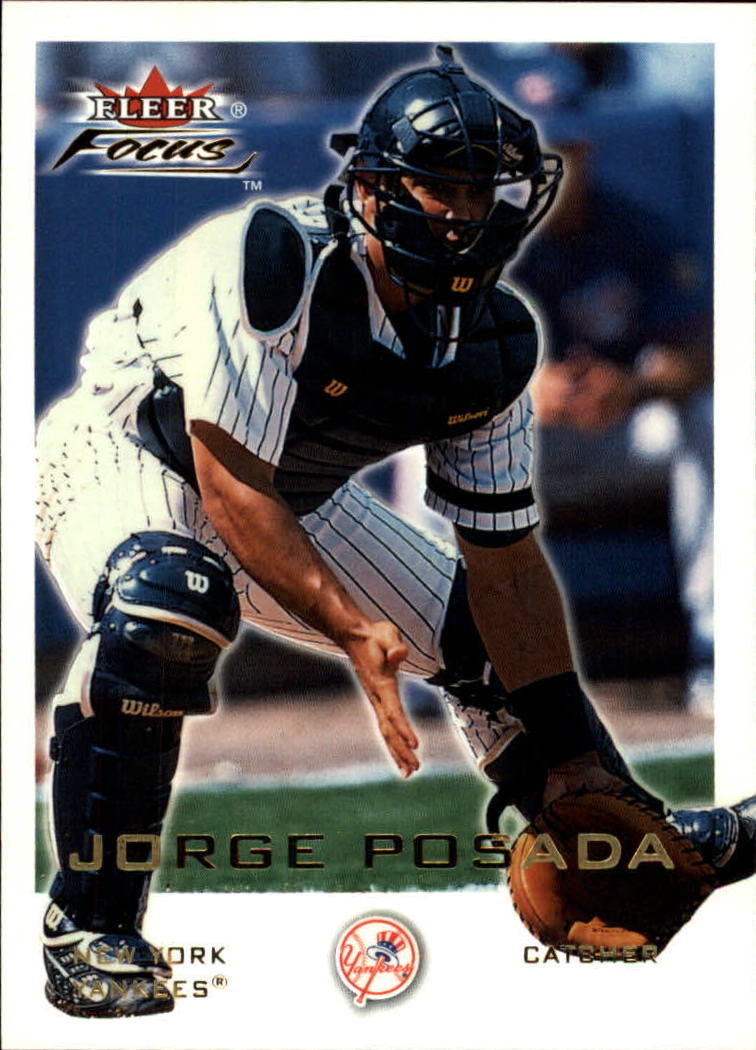 2001 Fleer Focus #159 Jorge Posada
