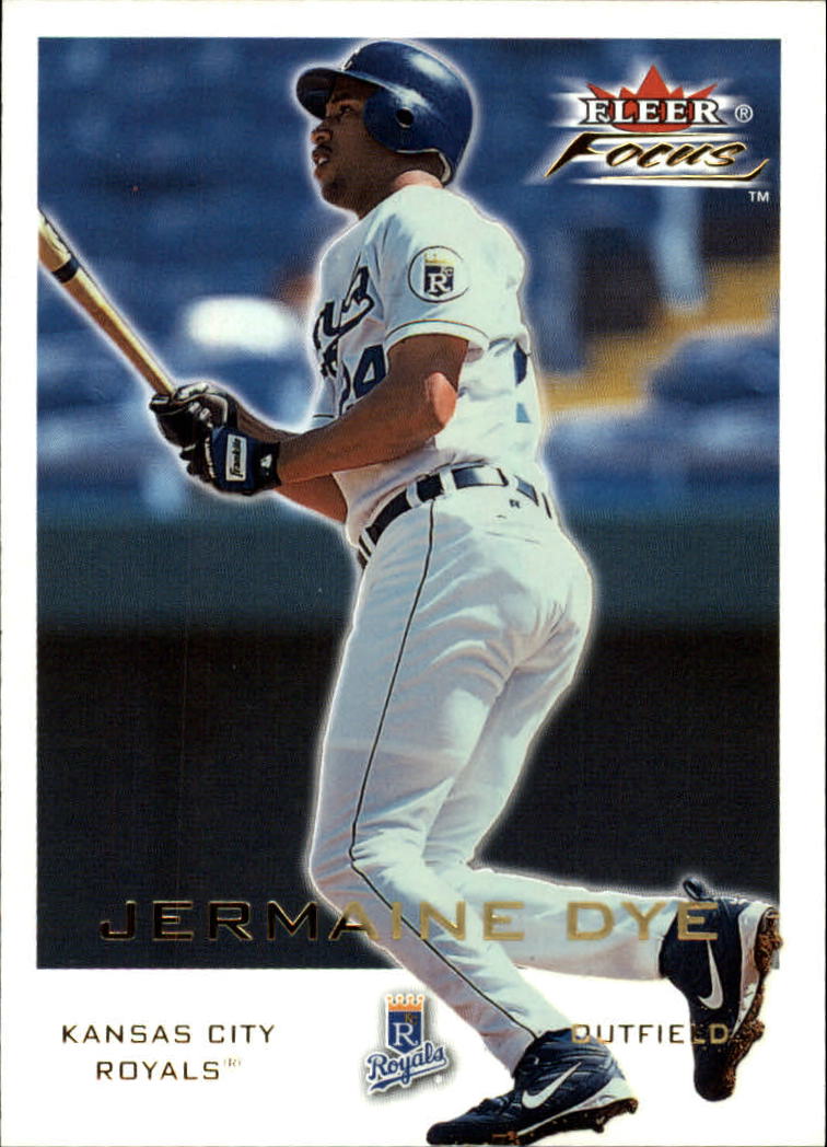2001 Fleer Focus #182 Jermaine Dye