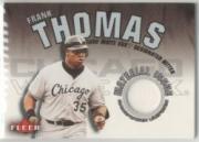2001 Fleer Genuine Material Issue #FT Frank Thomas front image