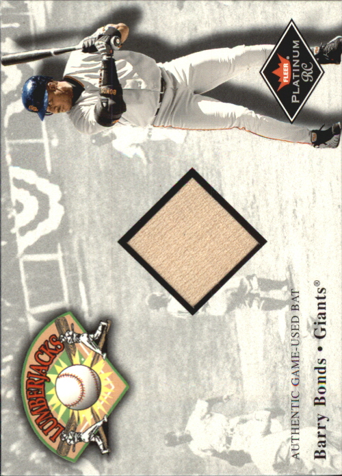 2001 Fleer Platinum Lumberjacks #5 Barry Bonds