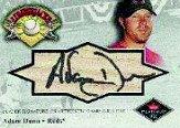 2001 Fleer Platinum Lumberjacks Autographs #8 Adam Dunn