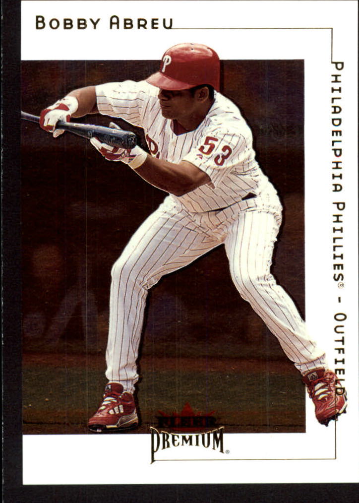2001 Fleer Premium #18 Bobby Abreu