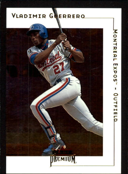 2001 Fleer Premium #171 Vladimir Guerrero
