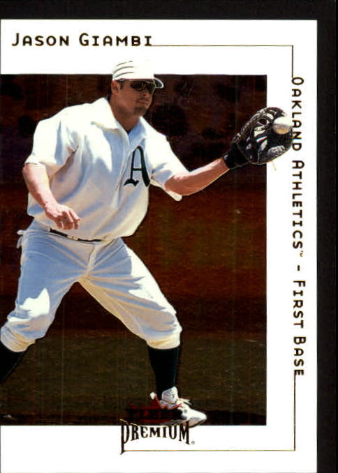 2001 Fleer Premium #197 Jason Giambi