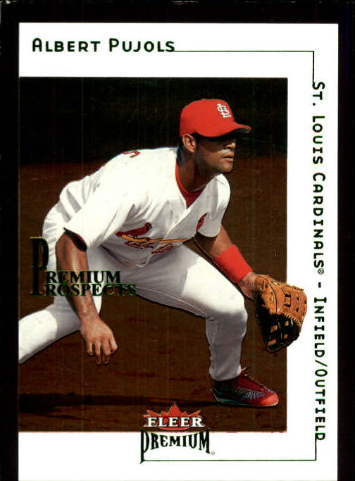 2001 Fleer Premium #233 Albert Pujols RC