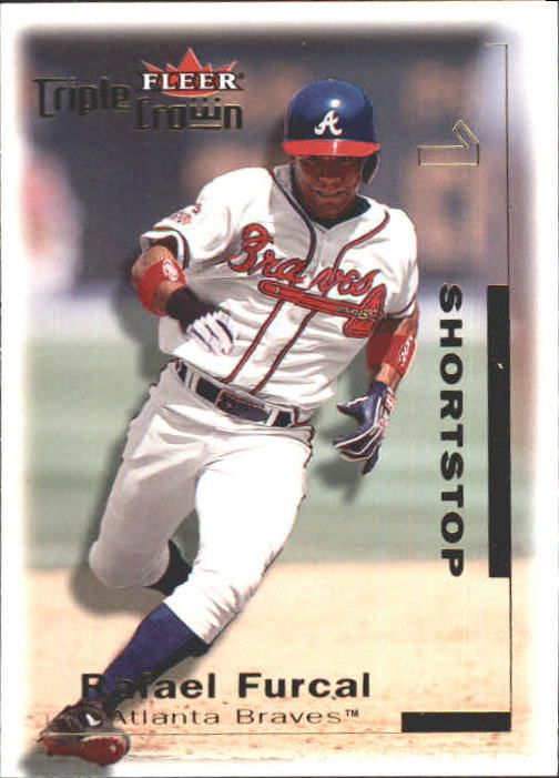 2001 Fleer Triple Crown #169 Rafael Furcal