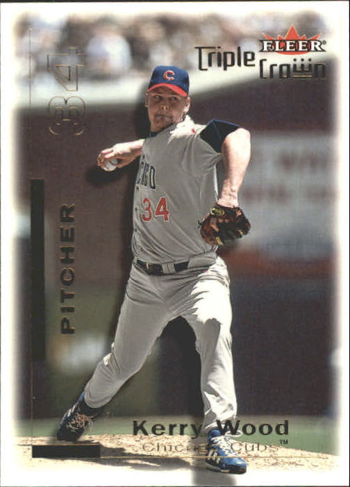 2001 Fleer Triple Crown #224 Kerry Wood