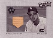 2001 Greats of the Game Feel the Game Classics #1 Luis Aparicio Bat SP/200