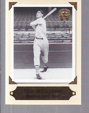 2001 Greats of the Game Retrospection #RC5 Ted Williams