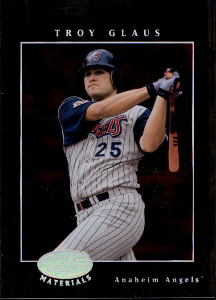 2001 Leaf Certified Materials #6 Troy Glaus