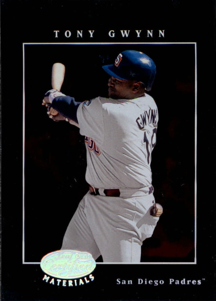 2001 Leaf Certified Materials #24 Tony Gwynn