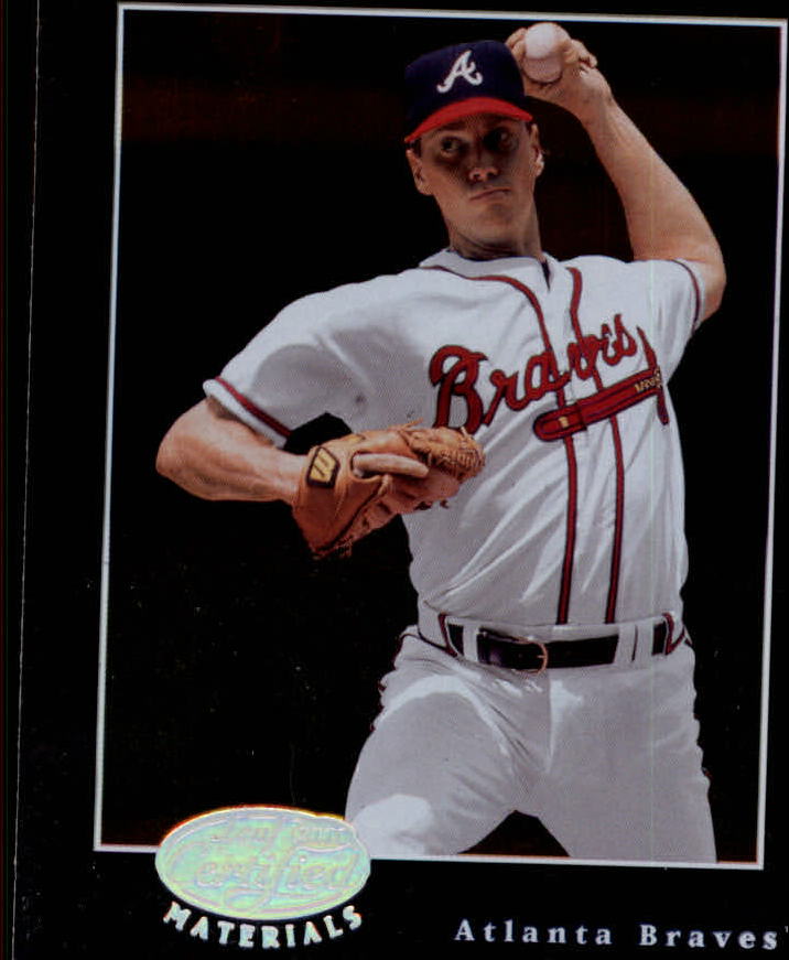 2001 Leaf Certified Materials #36 Tom Glavine