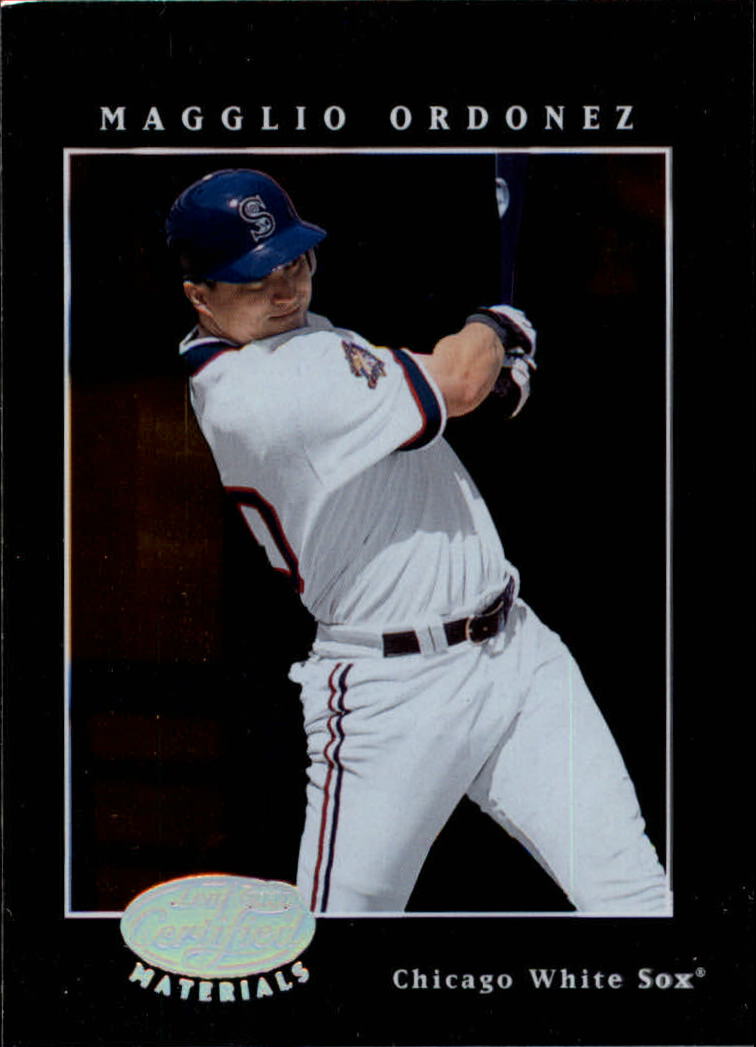 2001 Leaf Certified Materials #54 Magglio Ordonez